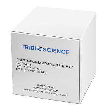Tribo人β2-微球蛋白ELISA试剂盒（Tribo&trade; Human β2-microglobuliTBS3218