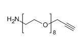 丙炔基-八聚乙二醇-氨基 Alkyne-PEG8-NH2介绍