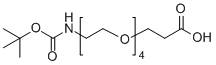 N-叔丁氧羰基-四聚乙二醇-羧酸 Boc-NH-PEG4-COOH介绍