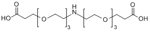 NH-双(三聚乙二醇-羧酸)（NH-(PEG3-Acid)2）简介