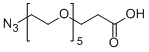 叠氮-五聚乙二醇-羧基（N3-PEG5-COOH）介绍