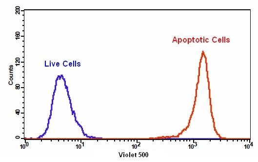 Cell Meter 磷脂酰丝氨酸细胞凋亡检测试剂盒 绿色荧光 405nm激发