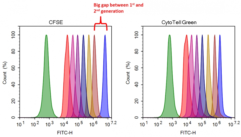 活细胞染色 CytoTell 绿色